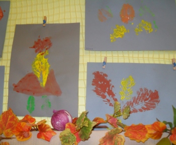 Spoločné jesenné výtvory a práce