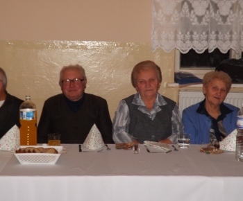 Spoločenské posedenie dôchodcov 17.11.2012