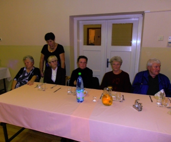 Spoločenské posedenie dôchodcov 8.11.2014