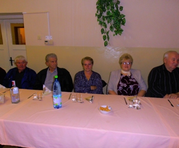 Spoločenské posedenie dôchodcov 8.11.2014